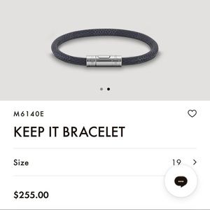 Louis Vuitton Keep It bracelet (19cm)
